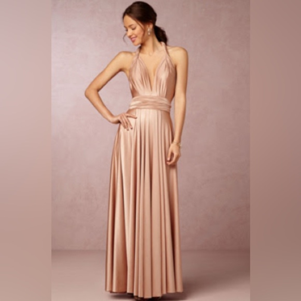 BHLDN Ginger Convertible Maxi Dress Size S